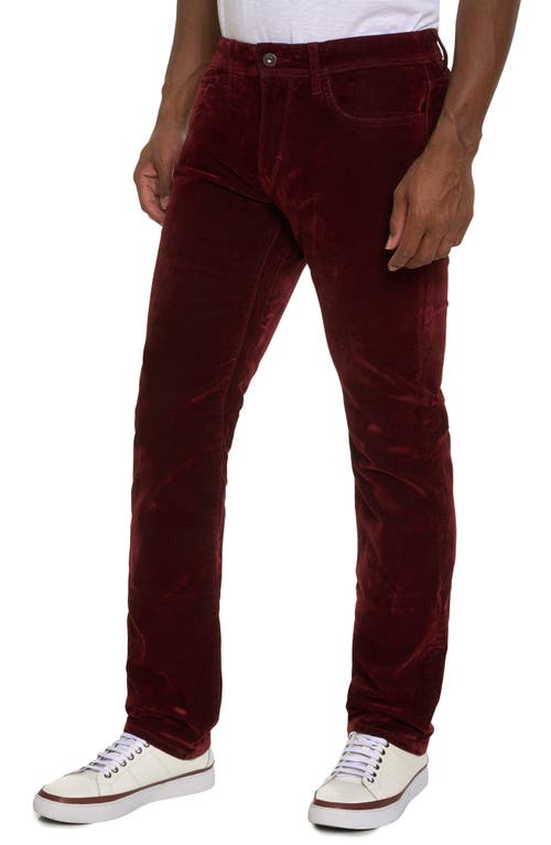 Celestial Velvet Pants in Burgundy