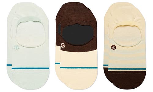 Stance Assorted 3-pack Absolute No-show Socks In Seablue