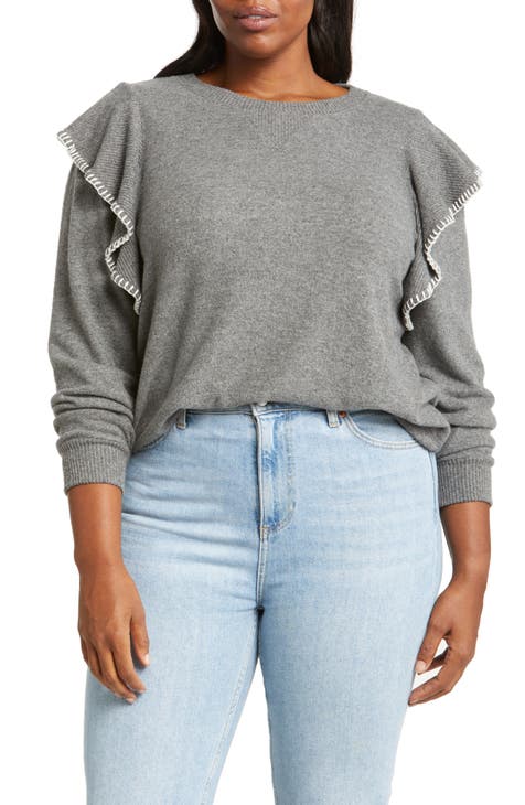 Nordstrom plus size clearance sweaters