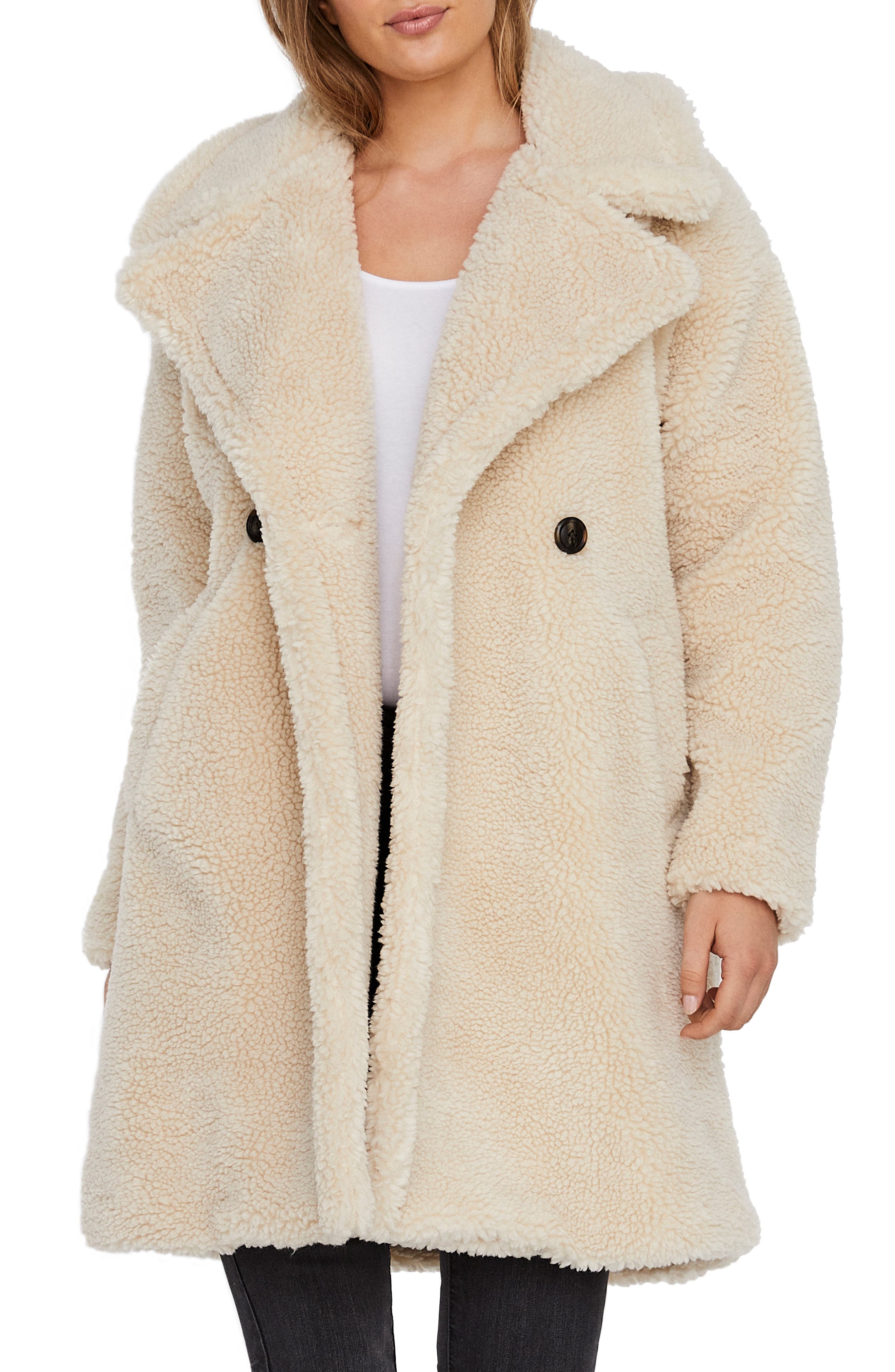 Vero moda teddy bear coat Clearance