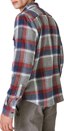 Lucky Brand Plaid Flannel Button-Up Shirt