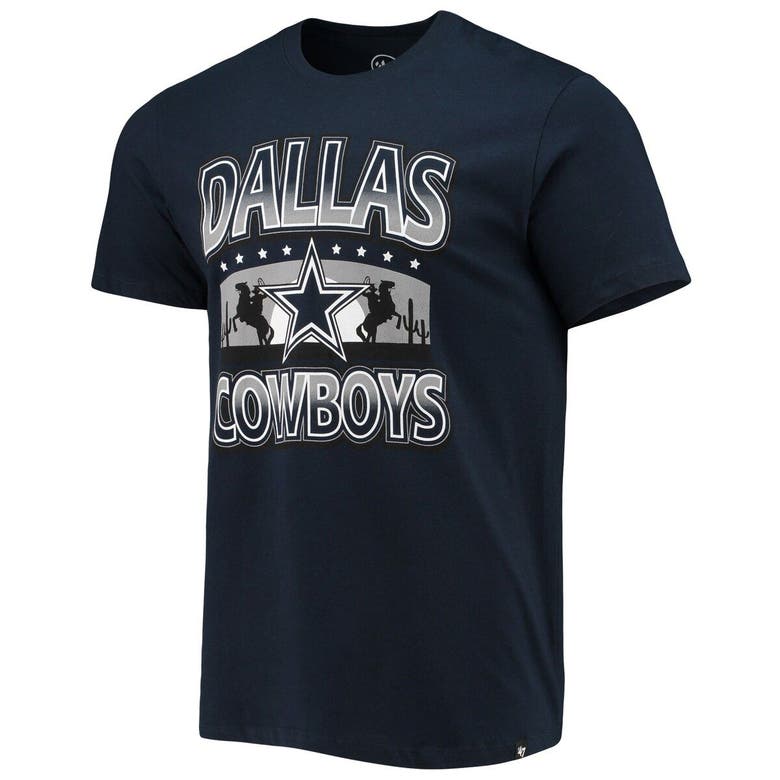 Men's '47 Navy Dallas Cowboys Local T-Shirt