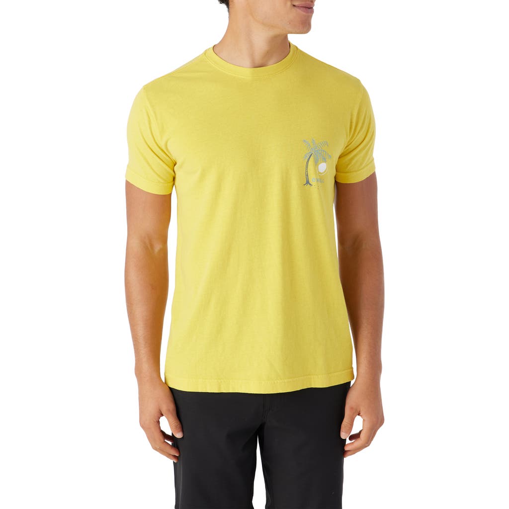 O'neill Zone Graphic T-shirt In Yellow