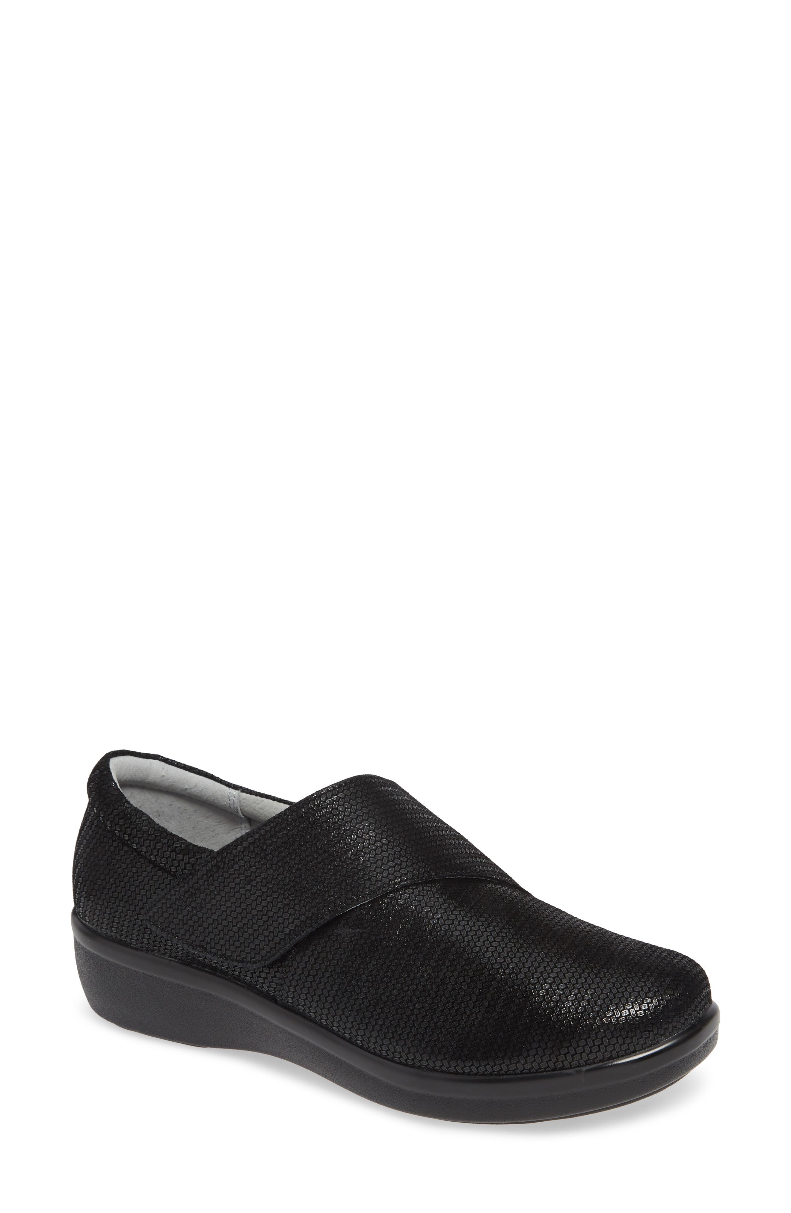 Alegria Qin Slip-On, Black