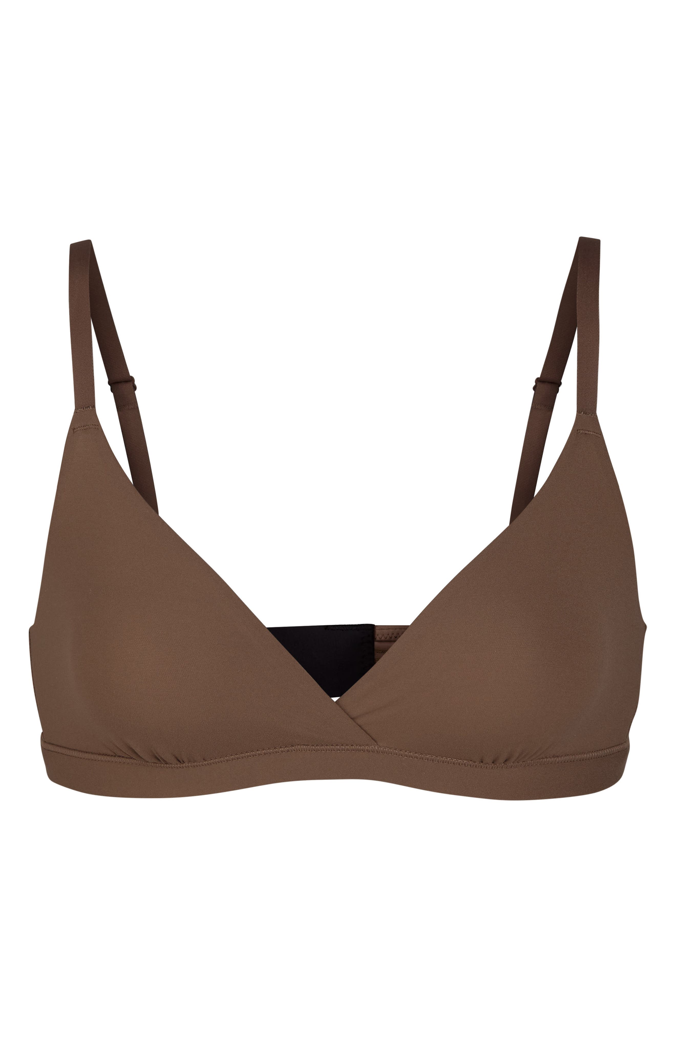 Fits Everybody Crossover Bralette In Sand