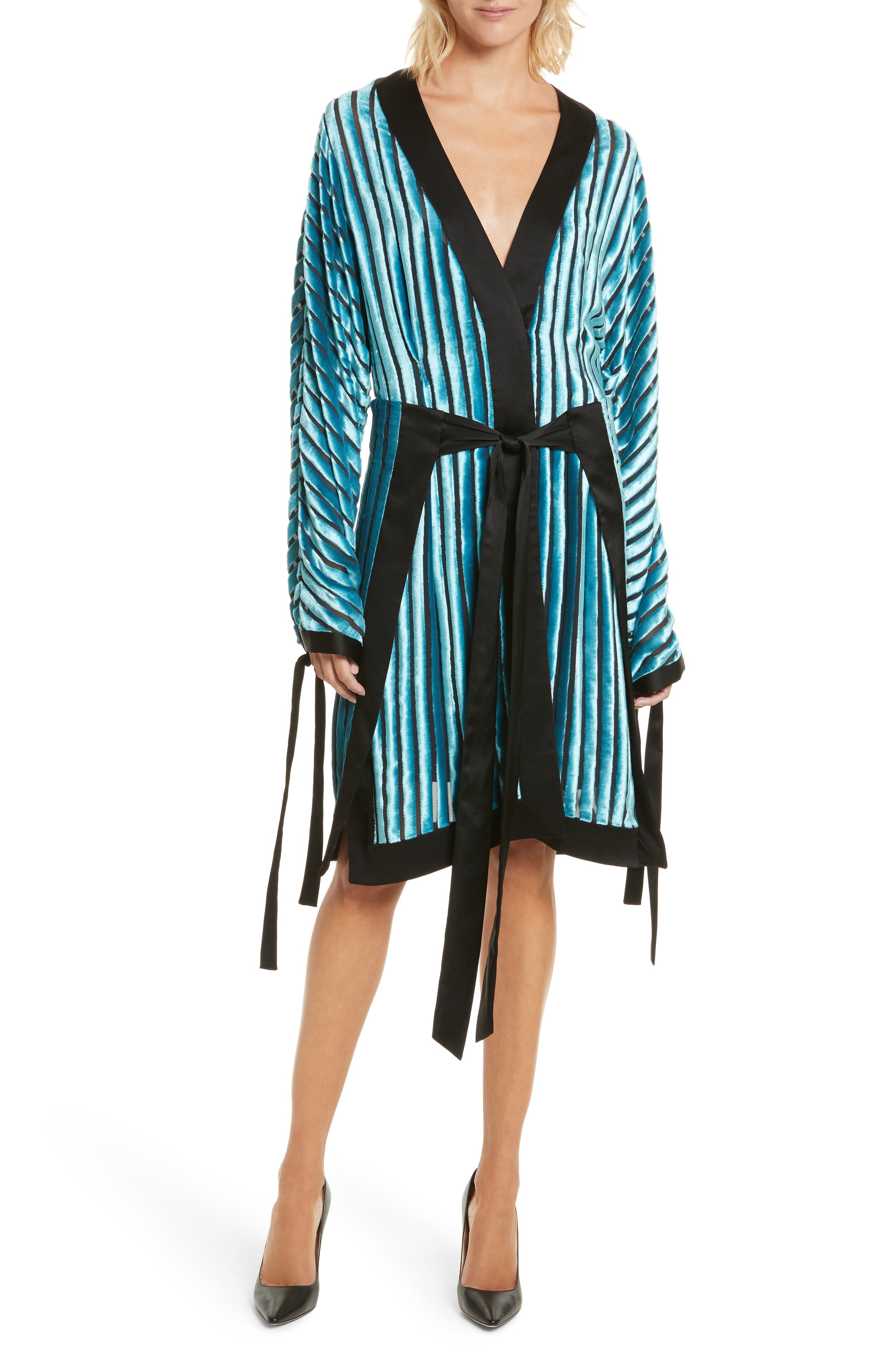 dvf kimono dress