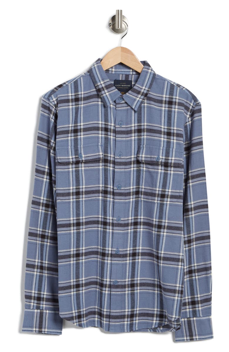 Lucky Brand Humbolt Plaid Workwear Button-Up Shirt | Nordstromrack