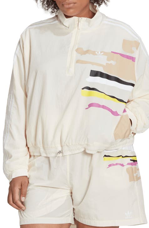 Embellished LV Graphic Hockey Tracktop - Ready to Wear