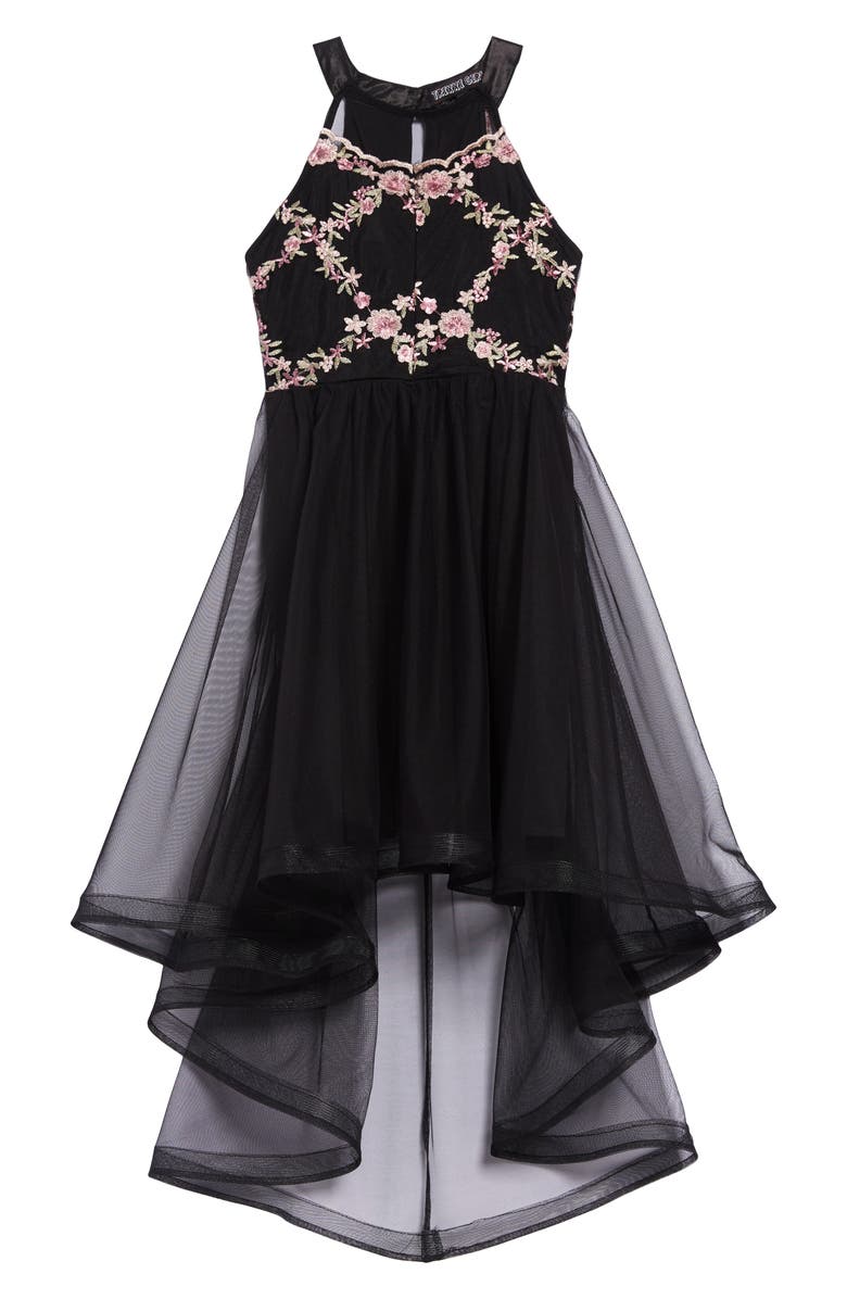 Trixxi Glitter and Tulle Party Dress (Big Girls) | Nordstrom
