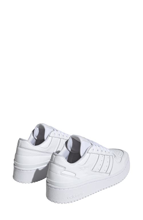 Adidas Originals Adidas Forum Bold 3-stripes Basketball Sneaker In White/white/black