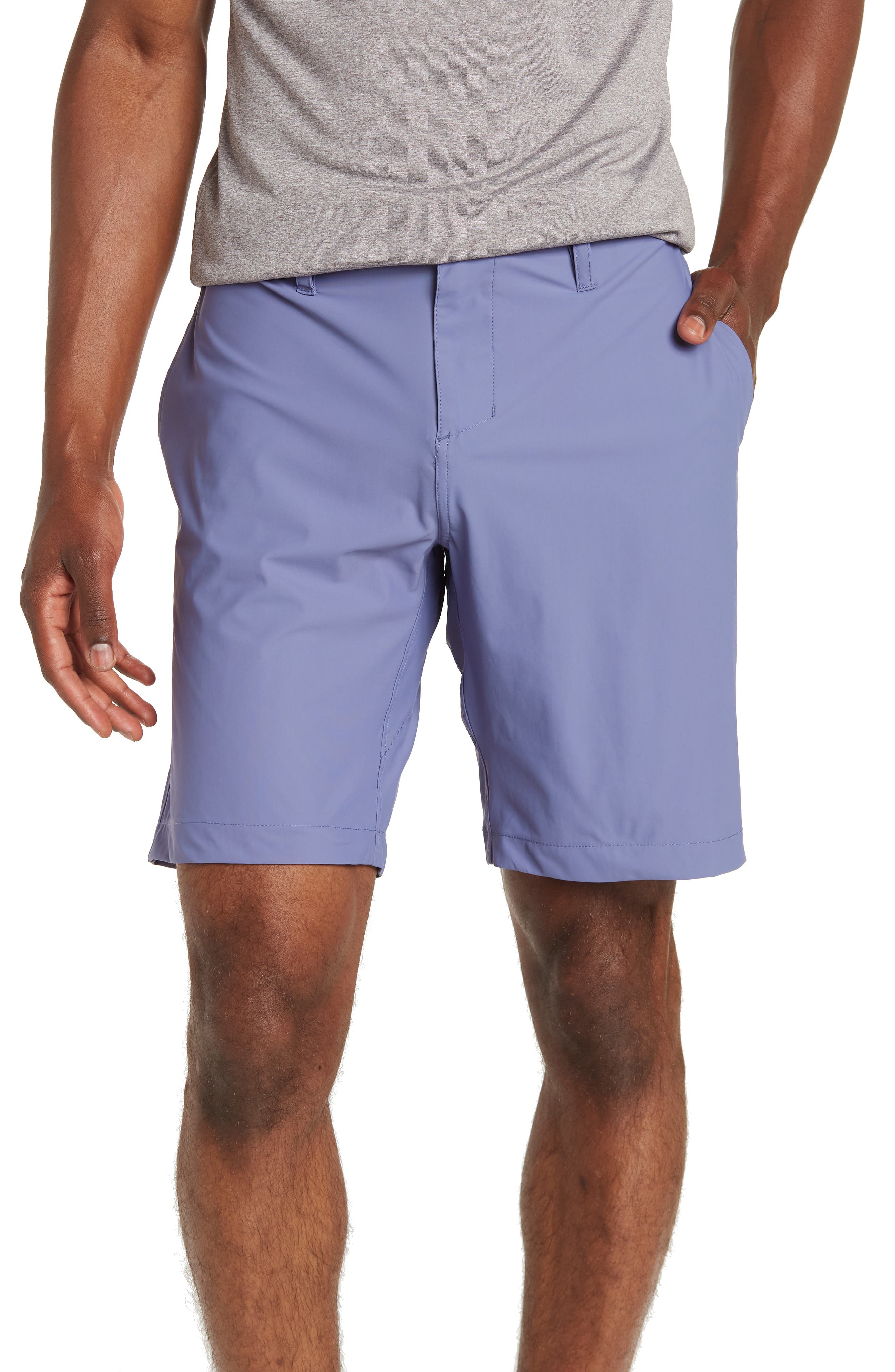 Z By Zella Blade Golf Shorts In Blue 