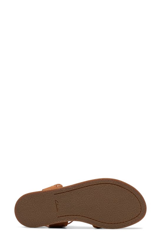 Shop Clarks Maritime May Sandal In Tan Suede