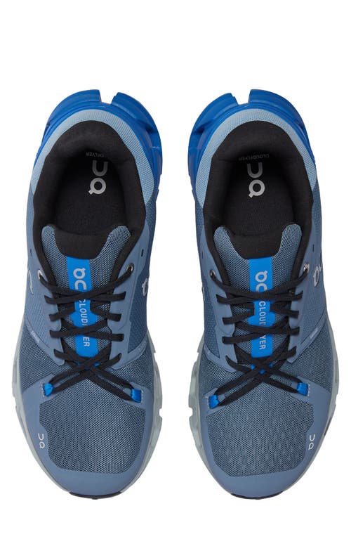 Shop On Cloudflyer 4 Running Shoe In Metal/lapis