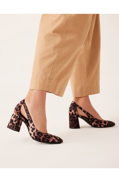Anne Klein Women's Berkeley Block Heel Dress Pumps In Leopard