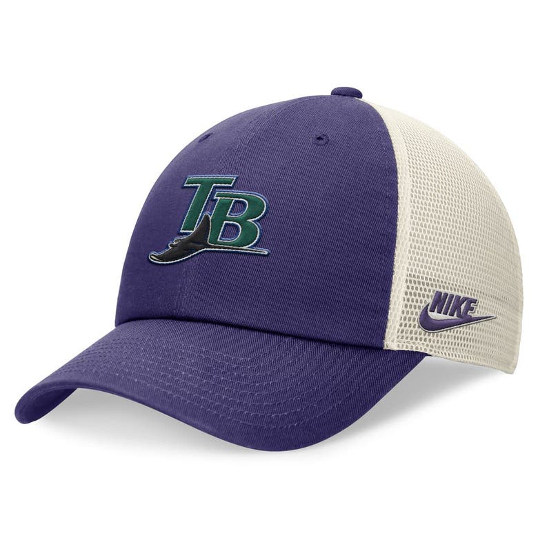 Nike Purple Tampa Bay Rays Cooperstown Collection Rewind Club Trucker Adjustable Hat