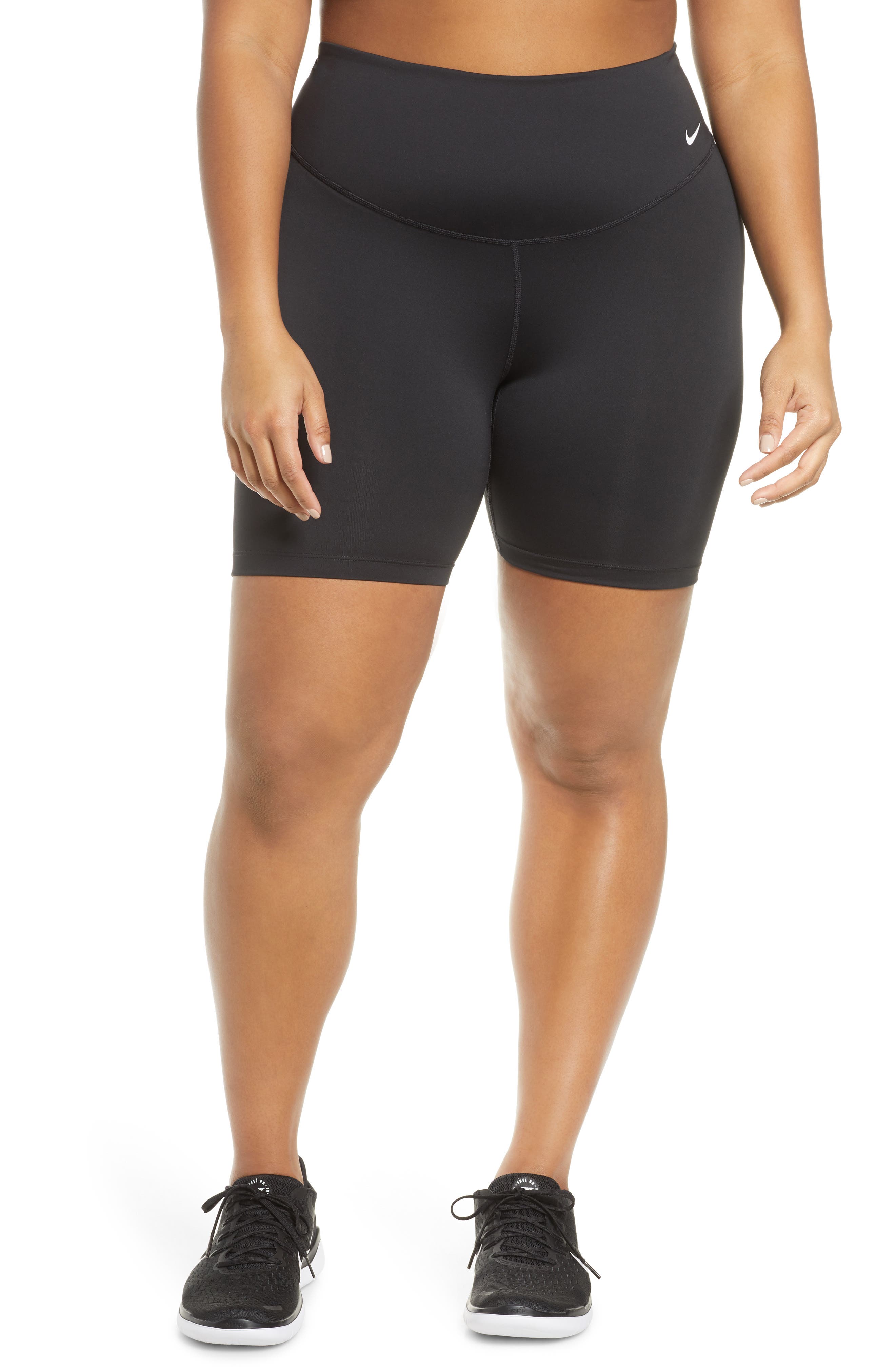 plus size nike shorts