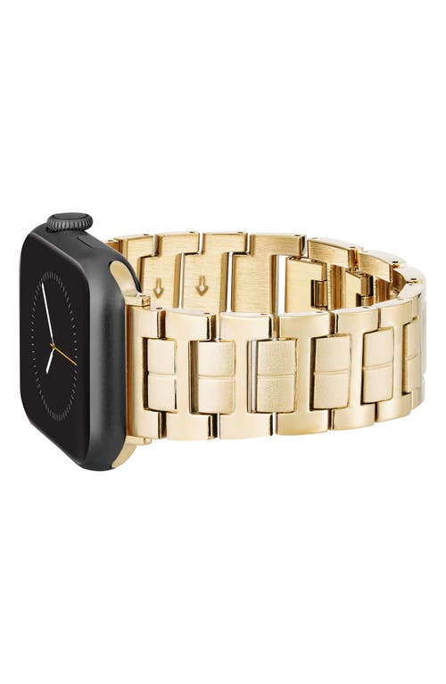 Shop Anne Klein Apple Watch® Bracelet Watchband In Gold