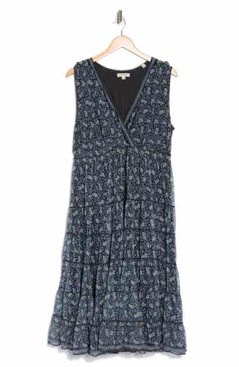 MAX STUDIO Floral Tiered Dress