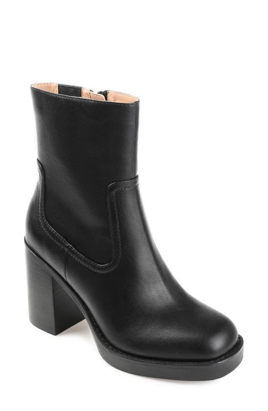 Shop Journee Collection Brittany Tru Comfort Foam Bootie In Black