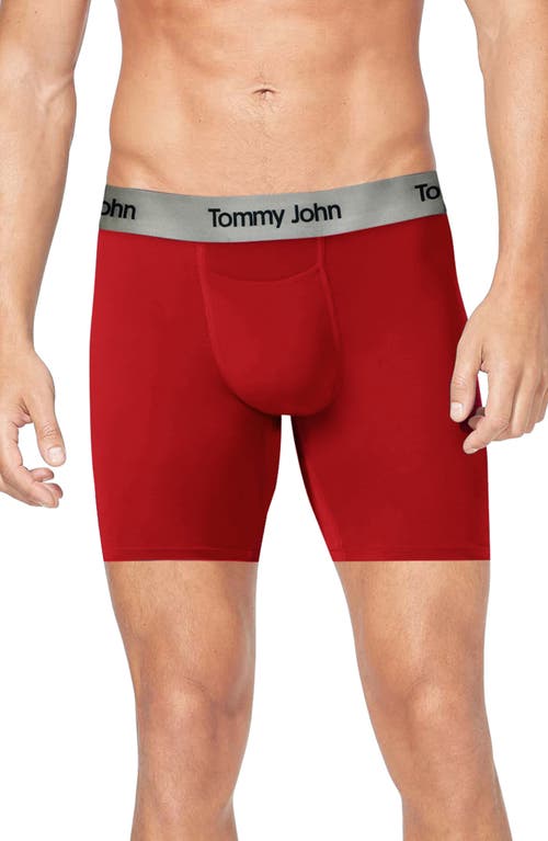 Second Skin 6-Inch Boxer Briefs in Emboldened Red