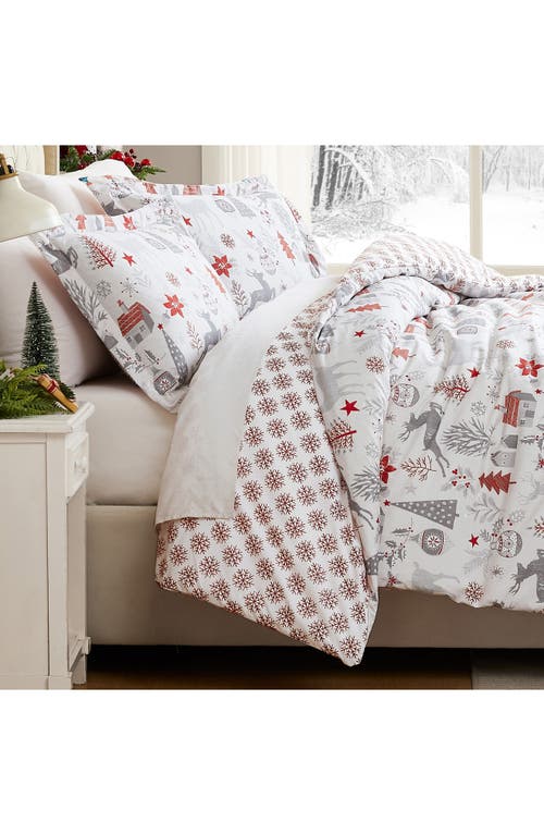 Southshore Fine Linens Holly Jolly Holiday Duvet Cover Set In Holly Jolly Lane
