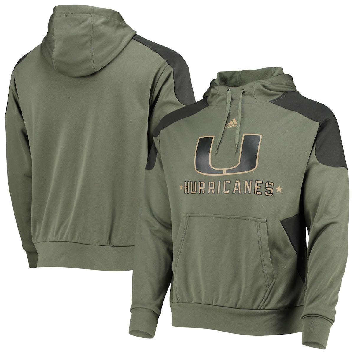 miami hurricanes adidas hoodie