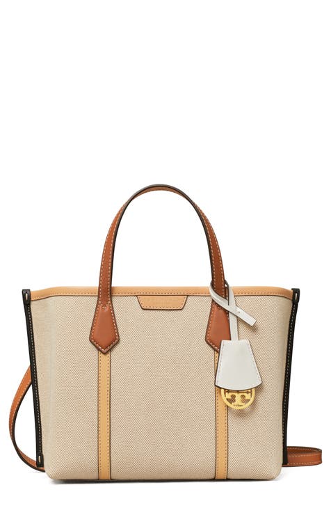 Small Perry Triple Compartment Canvas Tote
