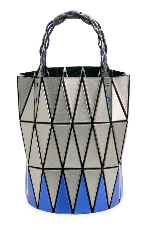 Shop Bao Bao Issey Miyake Basket Handbag In Blue Mix