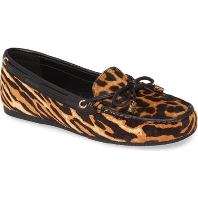 Michael Michael Kors Sutton Genuine Calf Hair Moccasin, Brown