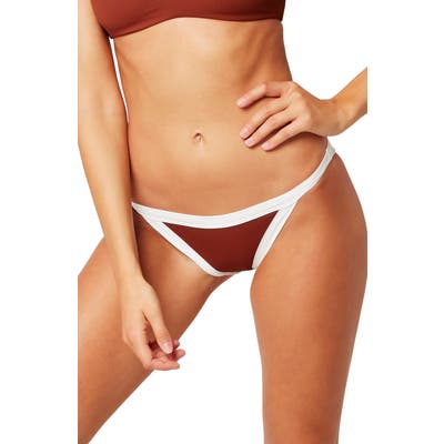 L Space Vacay Bikini Bottoms, Brown