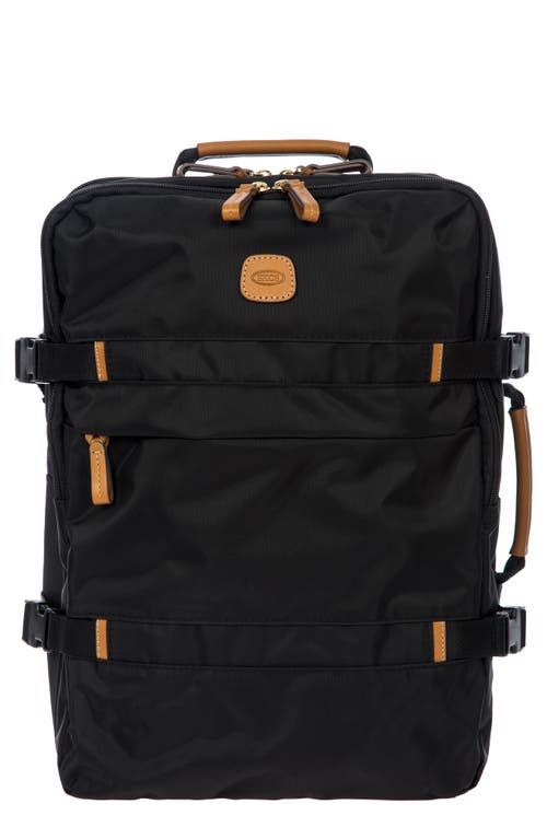 Bric's X-Travel Montagna Travel Backpack in Black