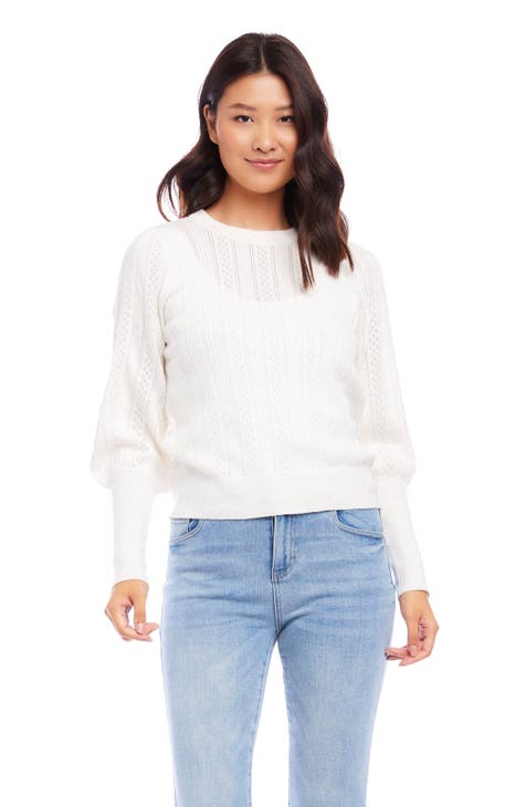 pointelle sweater | Nordstrom