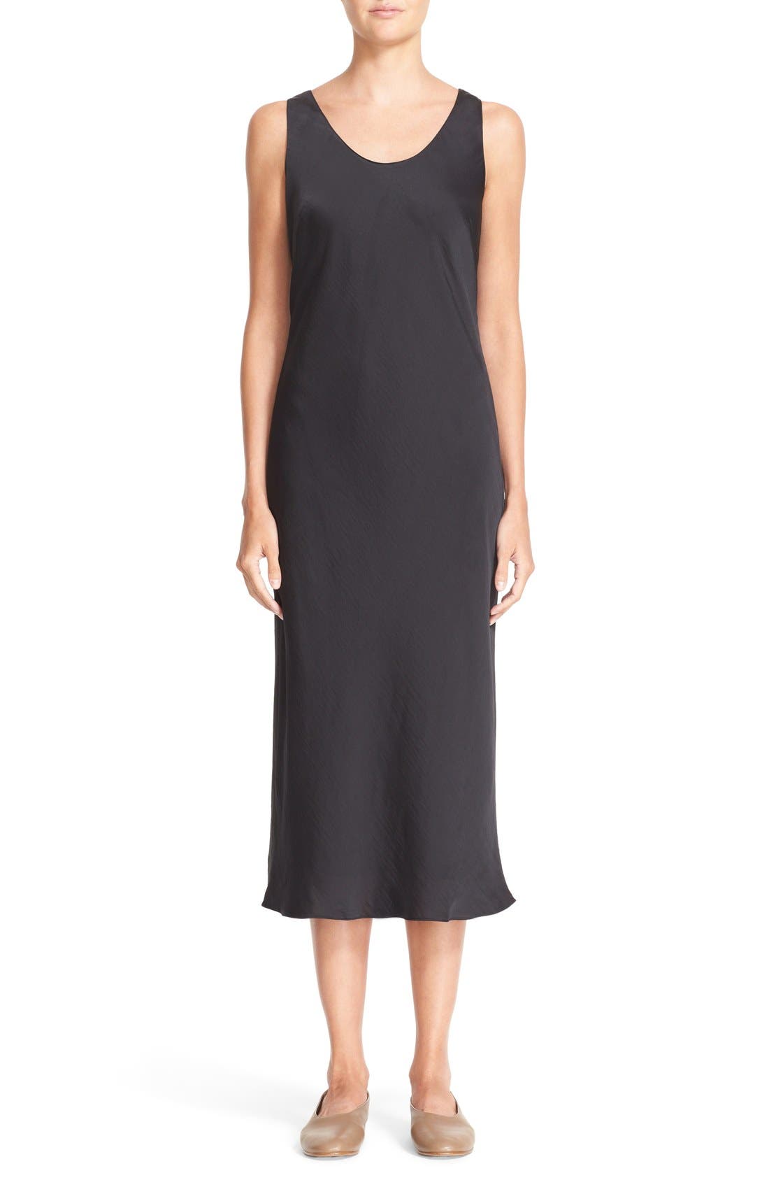 vince scoop neck tank dress