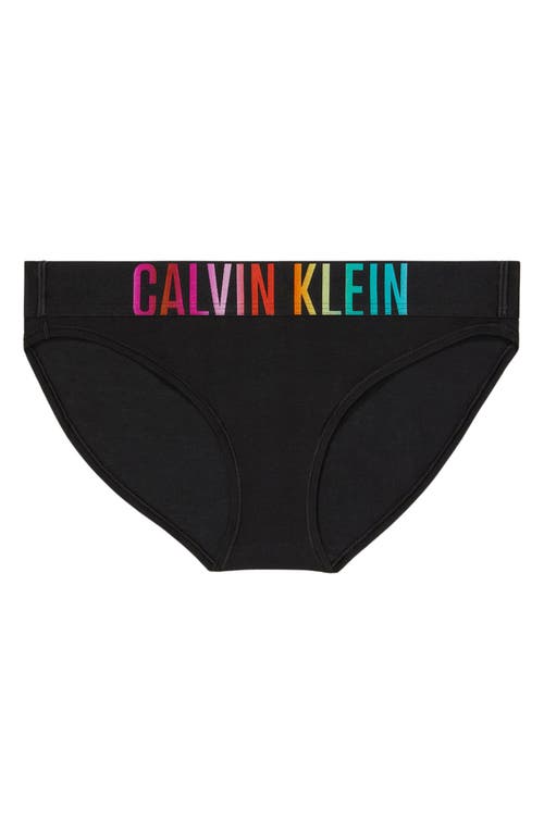 Calvin Klein Logo Band Cotton Blend Bikini at Nordstrom,