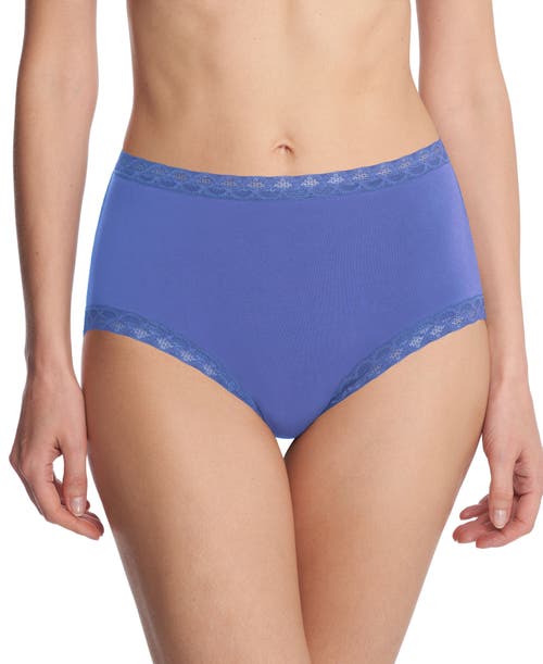 Bliss Cotton Full Brief in French Blue