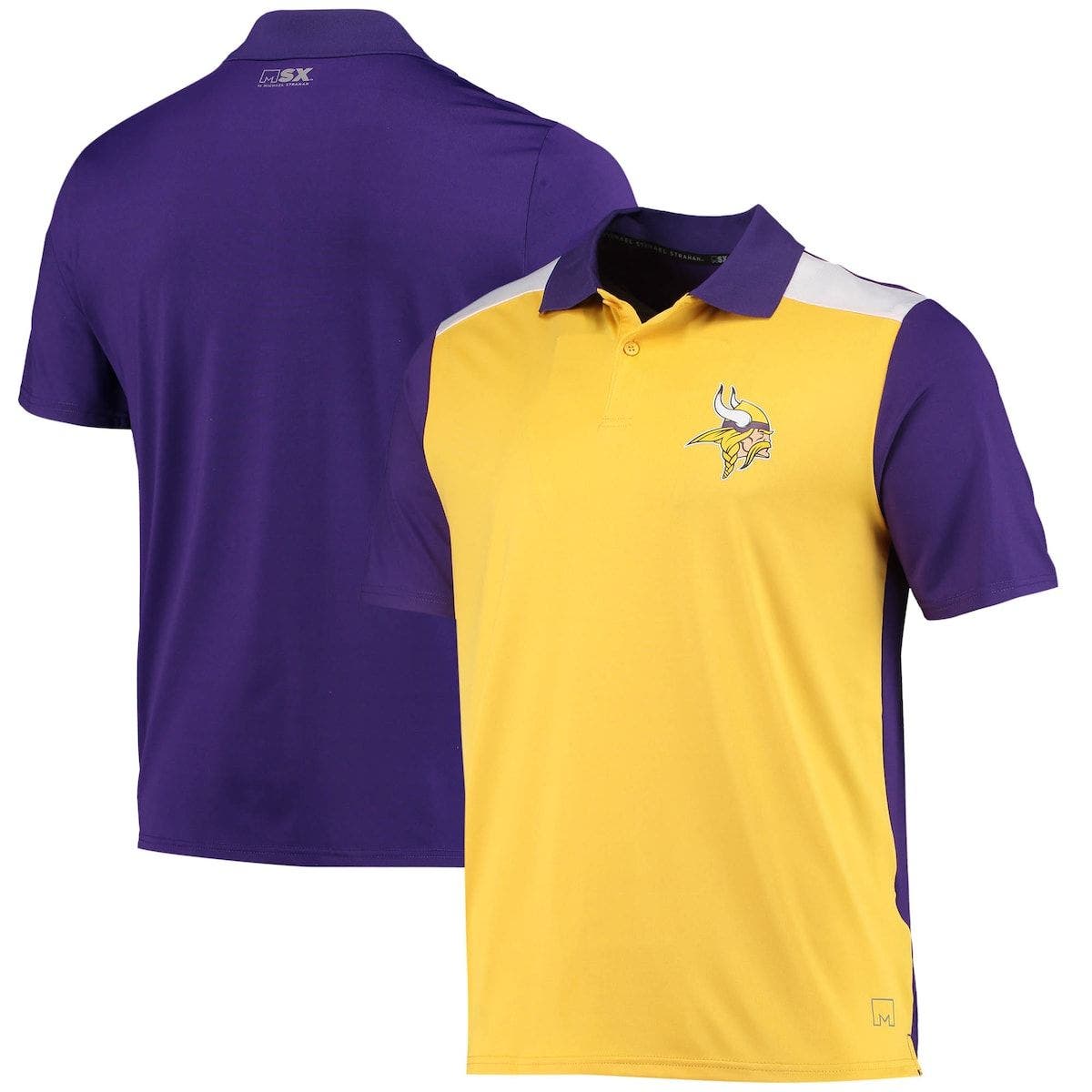 minnesota vikings golf polo