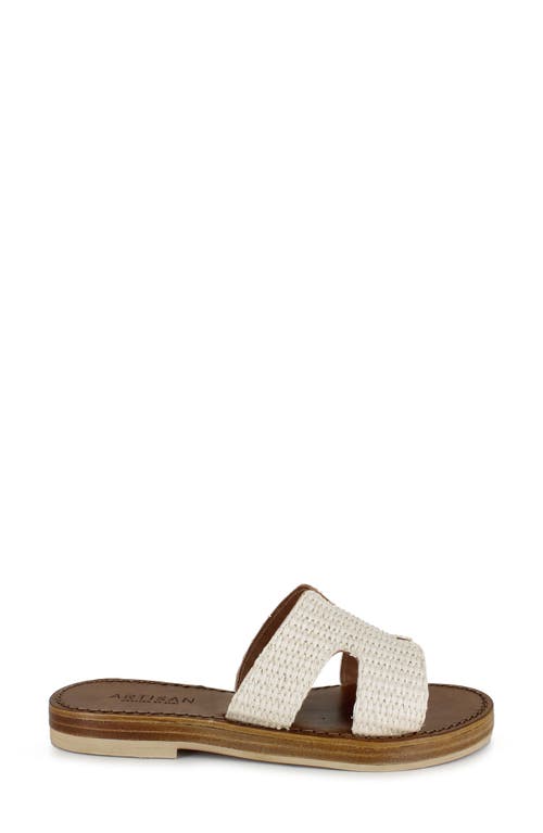 Artisan Crafted By Zigi Kolinna Slide Sandal In White