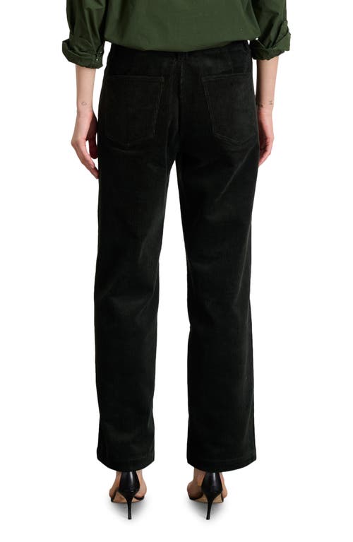 Shop Alex Mill Darci Corduroy Chinos In Forest