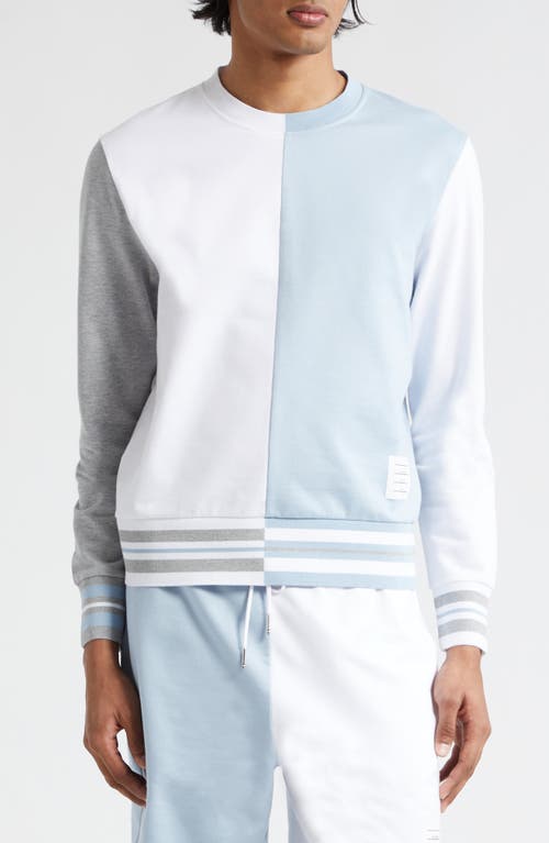 Thom Browne Fun-Mix Cotton Sweatshirt Fun Mix at Nordstrom,