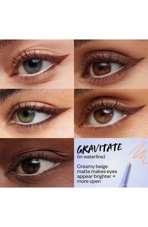 Kosas Soulgazer Intensifying Gel Eyeliner In Gravitate - Creamy Beige Matte