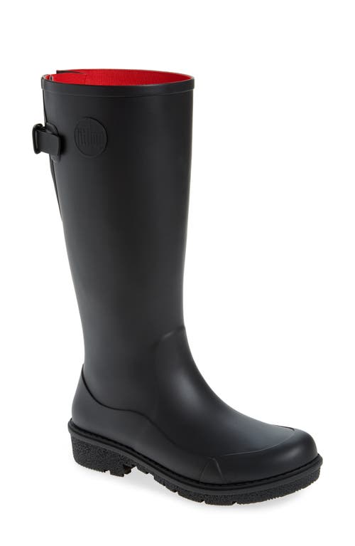 WonderWelly Waterproof Rain Boot in All Black
