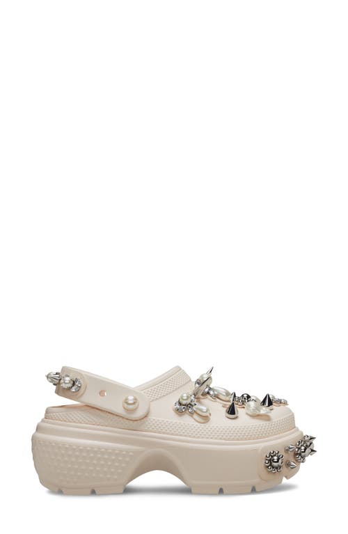 Shop Crocs X Simone Rocha Stomp Platform Clog In Espresso