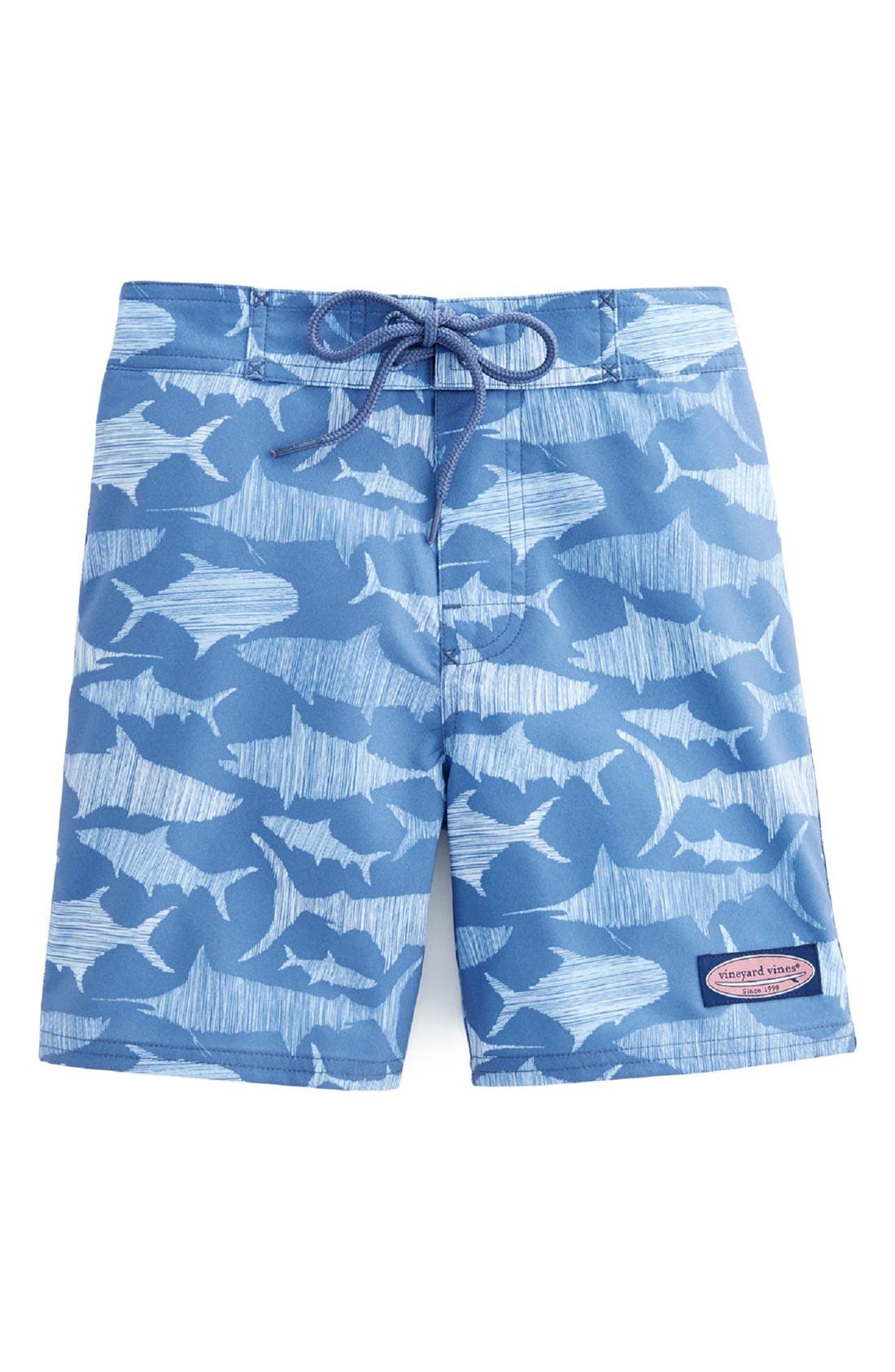 Vineyard Vines 'Sea of Fish' Board Shorts (Big Boys) Nordstrom