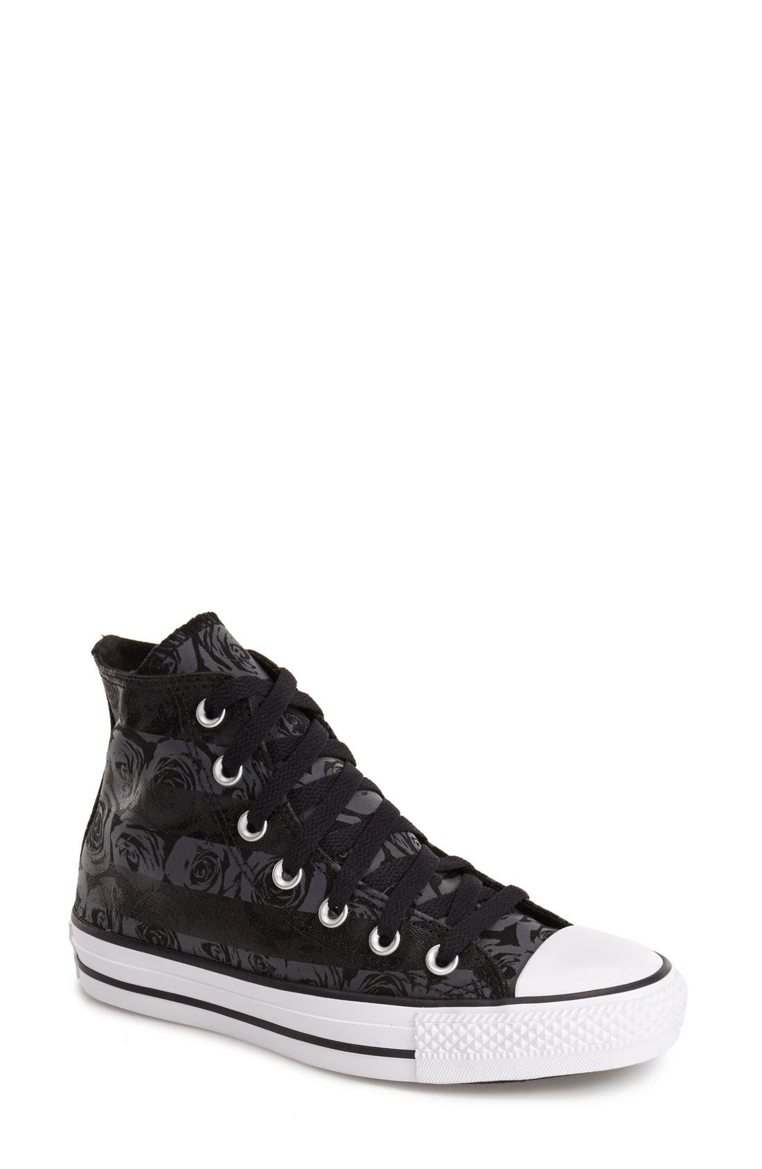 black rose converse