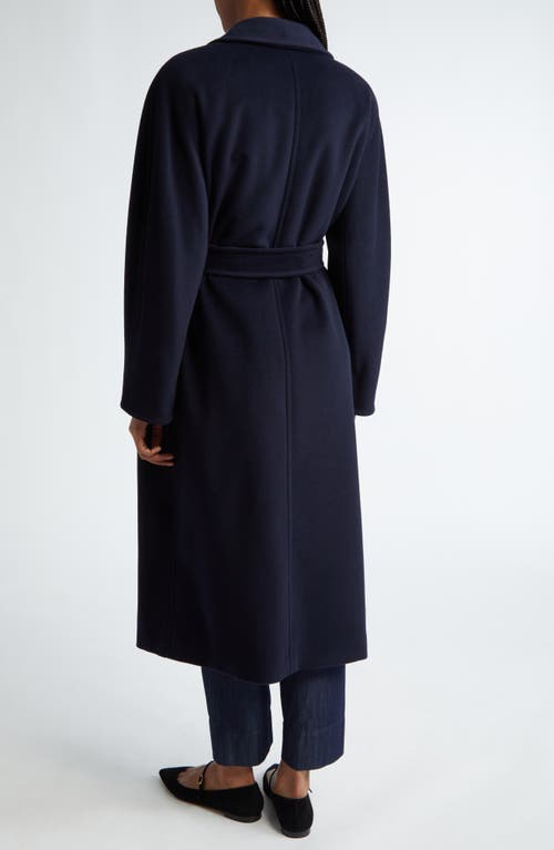 Max Mara Canasta Reversible Trench Coat In Ultramarine