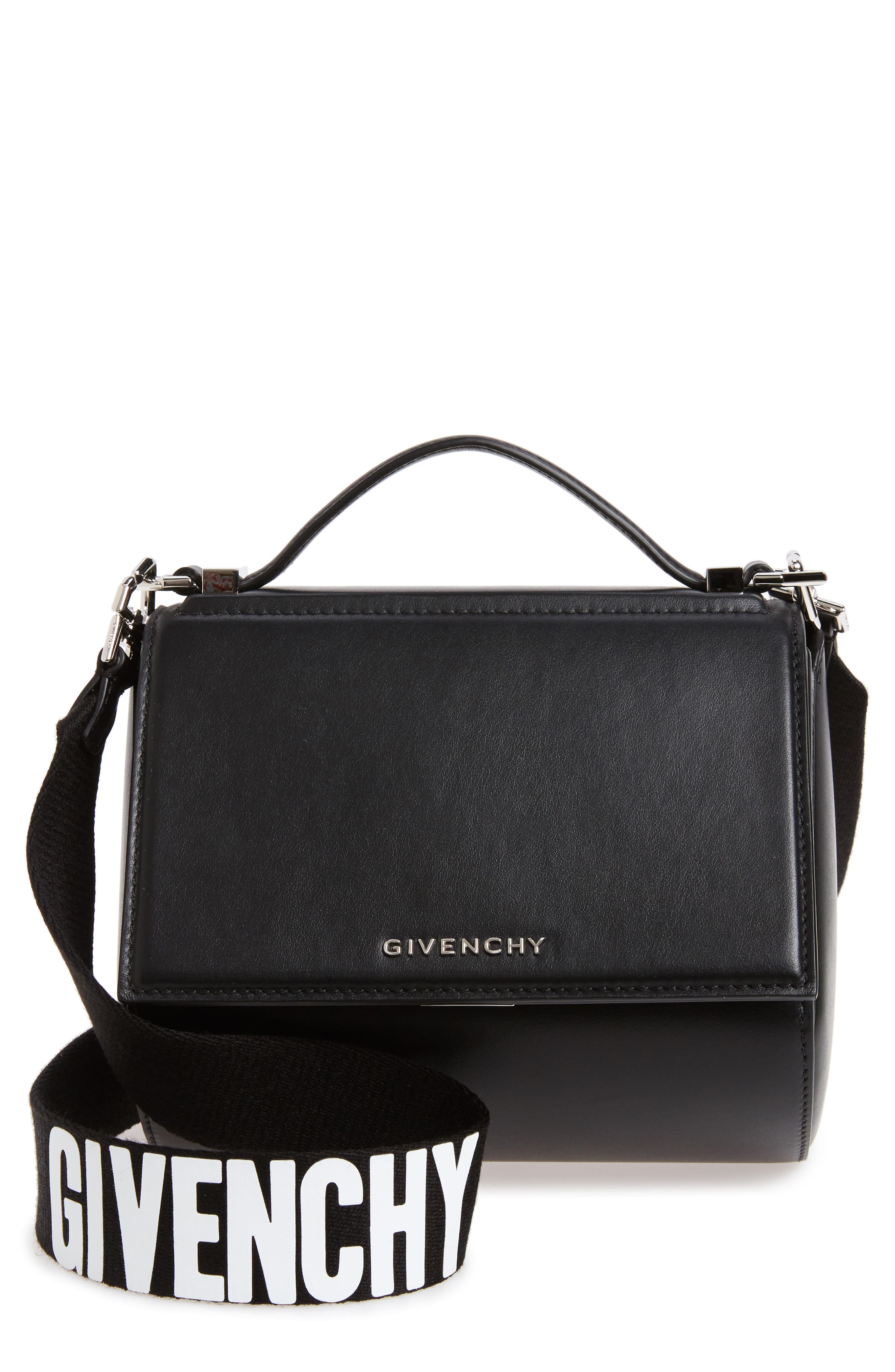 Givenchy Mini Pandora Box Leather Shoulder Bag Nordstrom