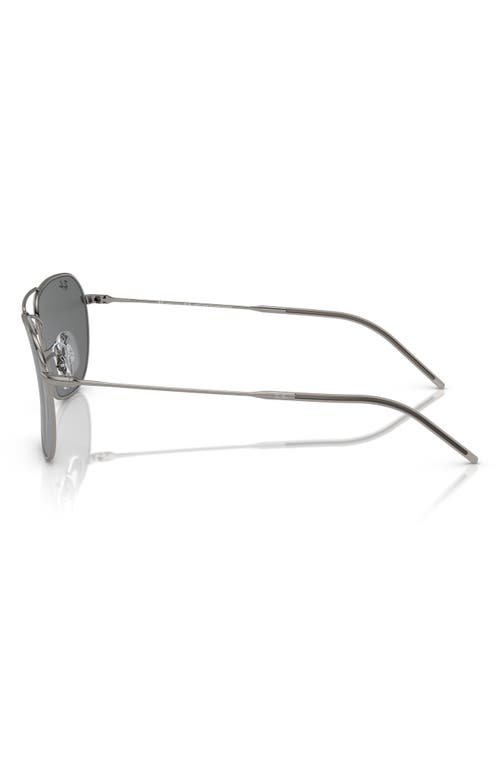 Ray Ban Ray-ban Caravan Reverse 61mm Square Sunglasses In Gunmetal