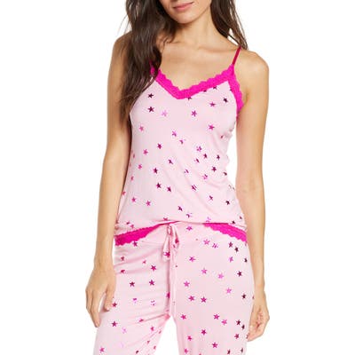 Hanky Panky X Lindsi Lane Shooting Stars Camisole, Pink