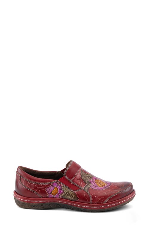 L'artiste By Spring Step Annawan Loafer In Red Multi