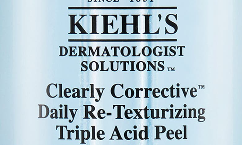 Shop Kiehl's Since 1851 Clearly Corrective™ Daily Re-texturizing Triple Acid Peel, 1.01 oz